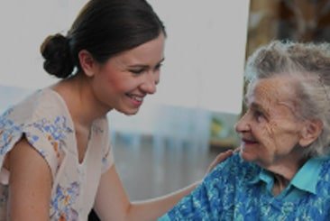 A hospice provider caring for a patient in Rancho Cucamonga, CA